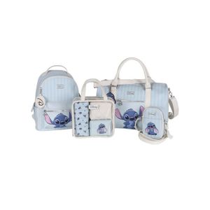Style40)Sac poitrine bandoulière simple épaule motif dessin animé