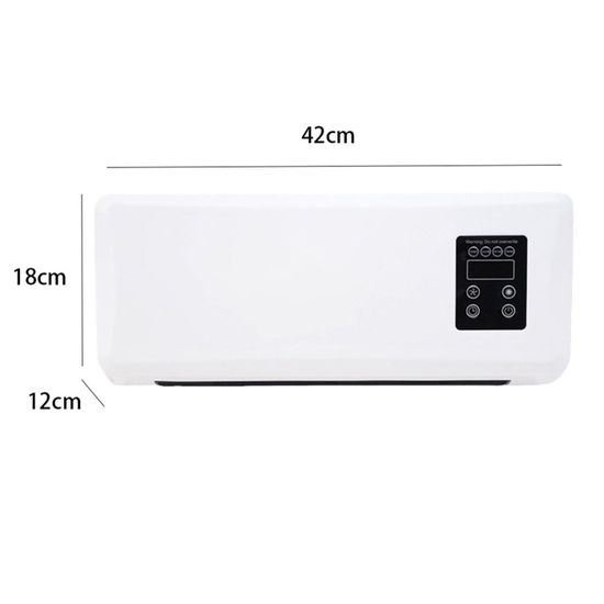 Refroidisseur Télécommande Climatiseur Sans Conduits 2000W - Réfrigérant R32 Télécommande Design Mural Appareil Climatisation Maison