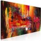 De 120x40 Contemporain Tableau Moderne Multicolore Artistique Abstraction Achat Vente Tableau Toile Cdiscount