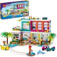 LEGO® 41709 Friends La Maison De Vacances Sur La Plage Été 2022, Avec Piscine, Mini-Poupée Mia et Accessoires, Enfants Dès 7 Ans-0
