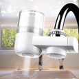 Filtre à l'eau de Robinet Purificateur D'eau Mini Céramique Réutilisable Pour Cuisine Salle De Bains Maison Potable-0