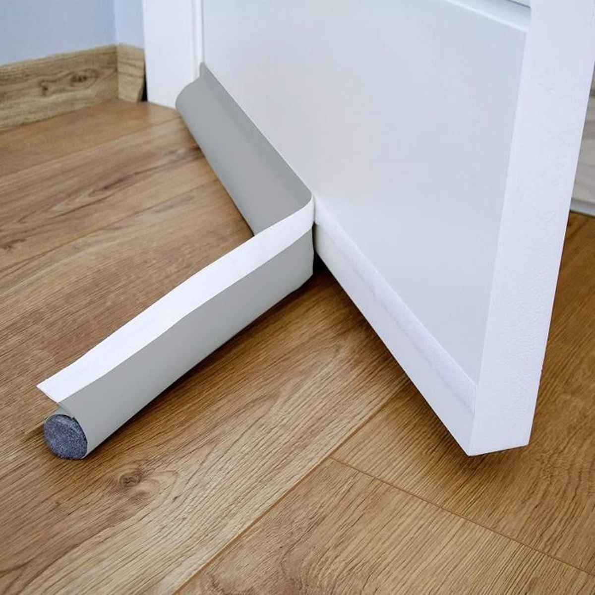 Boudin De Porte 90cm Anti Froid Bas de Porte Unilatéral avec Joint AutoAdhésif, Protection