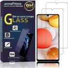 VCOMP® Pour Samsung Galaxy M13 6.6": Lot - Pack de 2 Films de protection écran Verre Trempé