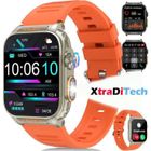 Montre Connectée LED XtraDiTech Lumière Longue Portée 8 M Couronne Numérique Boîtier Alliage Rectangulaire 1,91 Résolution 320*380