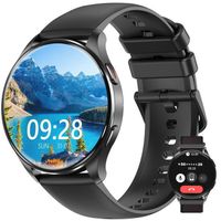 FeipuQu Montre Connectée Homme Femme Appel Bluetooth,1.43"AMOLED Smartwatch Sport,SpO2,Pédomètre,étanche IP68,Android iOS