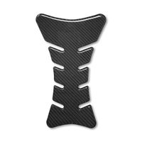 Protection Adhésive 3D Vraie Fibre pour Réservoir Moto, Carbon, 13 x 20 cm