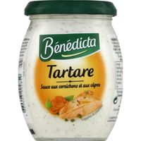 BENEDICTA - Sauce Tartare Bocal 260G - Lot De 4