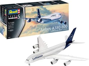 VOITURE À CONSTRUIRE maquette d'avion Airbus A380–800 Lufthansa, échell