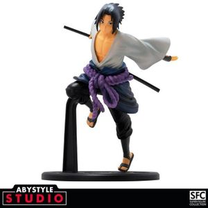 FIGURINE - PERSONNAGE Figurine SFC - Naruto - Sasuke - 16 cm - Blanc - A
