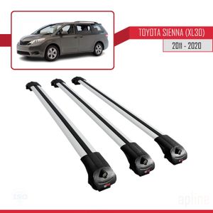 BARRES DE TOIT Compatible avec Toyota Sienna (XL30) 2011-2020 Bar