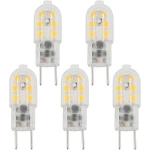 AMPOULE - LED Lot de 5 ampoules LED 3 W 12 V G6.35 Blanc froid 6