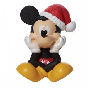 FIGURINE - PERSONNAGE ENESCO - Disney Mini figurine de Noël Mickey Mouse