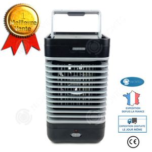 VENTILATEUR INN® Mini climatiseur portable humidificateur puri