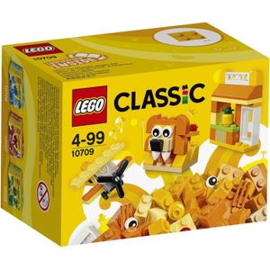 ASSEMBLAGE CONSTRUCTION LEGO® Classic 10709 Boîte de Construction orange