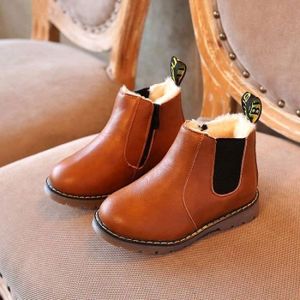 Filles Bottes de Neige pour Enfant Chaud Hiver Chaussures Fille Bébé  Fourrure Doublé Antidérapant Sole Souple Bottes d'hiver Noël Comfortable  Plates Casual Pas Cher de LuckyGirls : : Mode