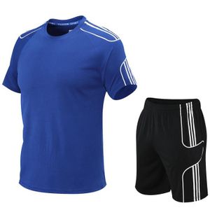 Ensemble Short + T-Shirt Homme Sportswear - Survêtement Été Léger Et Confortable