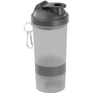 Tunturi shakerbecher Protéine-Shaker avec rangement 600 ml noir