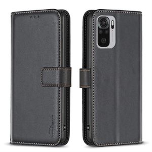 Coque à Clapet Pour Xiaomi Redmi Note 10 5G - Style Livre, Noir, TPU, Marque Mtb More Energy