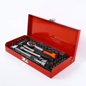 BOITE A OUTILS Boîte à outils avec clé à écrou 99 pièces Tx