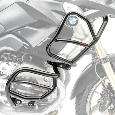Set Pare-carter + Phare Pour BMW R 1200 GS (2013-2016) – Noir – MOTO GUARD – Neuf En Boîte