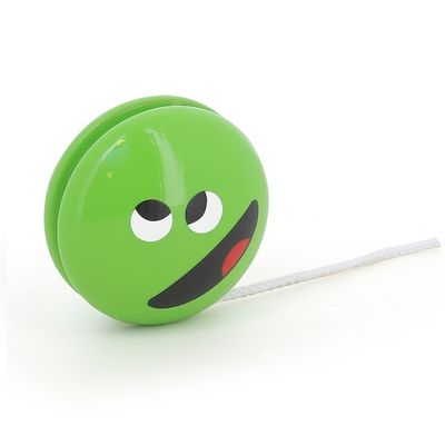 Yoyo Professionnel 4 x 6 cm LED Plastique Trick Yoyo Cartoon Responsive Yoyo Portable Yoyo pour Enfants Adultes Bleu