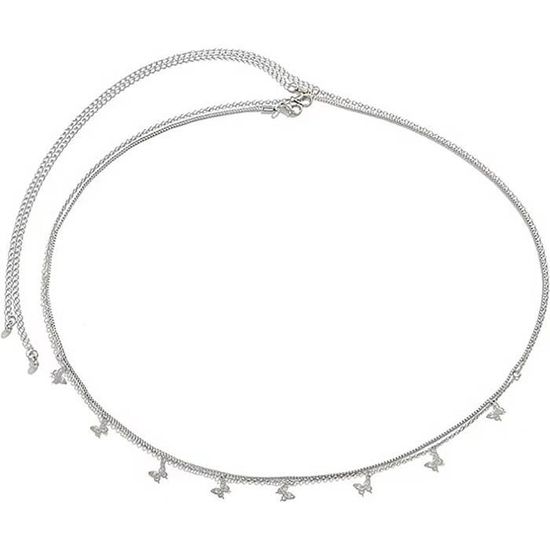 2 Chaînes Tête Bohème Doré - Bijoux Bandeau Cheveux Femme - Style Festival Et Mariage