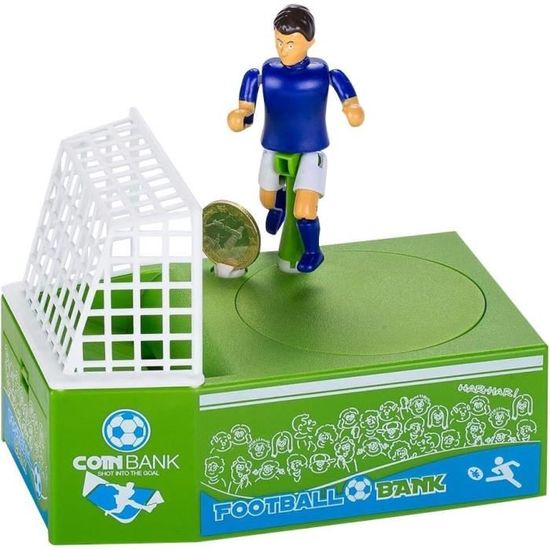 Tirelire Football Incassable 15 Cm - Noir Et Blanc, Pour Enfants Et Adultes, Décoration Et épargne, Cadeau Garçon/fille - 6