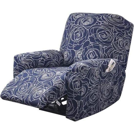 Winston Porter Housse Pour Fauteuil Inclinable En Velours Extensible Et