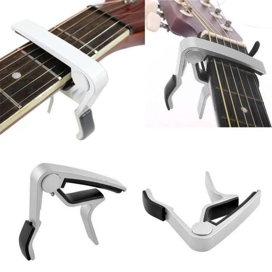 Capodastre pince aluminium Trigger métal Capo de la guitare pour guitare  acoustique-électrique - Cdiscount Instruments de musique