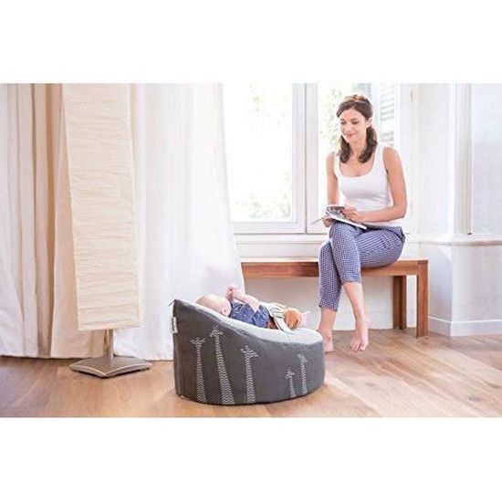 Babymoov Doomoo Nid Transat Pour Bebe Evolutif Giraf Grey A Cdiscount Puericulture Eveil Bebe
