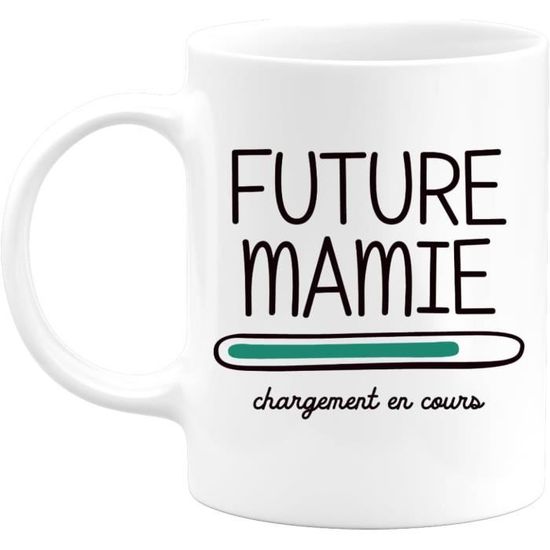T-shirt Future Mamie Cadeau Grossesse T-shirt Future MAMIE - Femme Grand- Mère Geek Bébé Grossesse - Neuf Avec étiquettes Annonce Grossesse Grand Parents