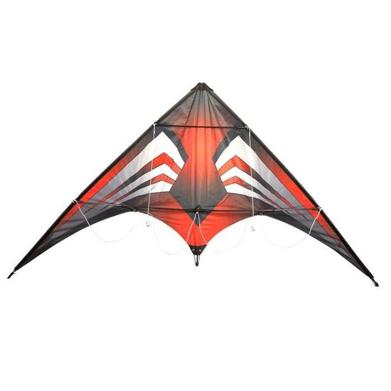Schildkröt Stunt Kite 160 – Cerf-volant Acrobatique 2 Lignes – 160x80 Cm – Pour 12 Ans Et + – Sac De Transport Inclus