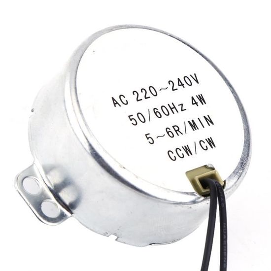 Fdit Moteur Synchrone 220v Moteur Synchrone à Aimant Permanent AC220V