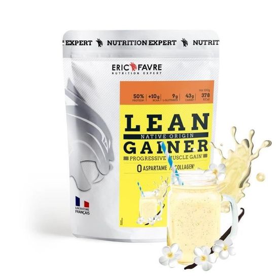 Eric Favre - Lean Gainer - Gainers - Vanille - 1,5kg