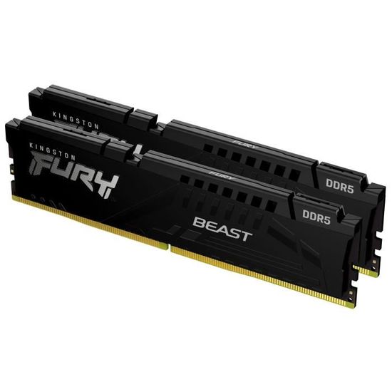 Kingston Fury™ Beast DDR5 64 Go (2 x 32 Go) - 4800 MHz - C38