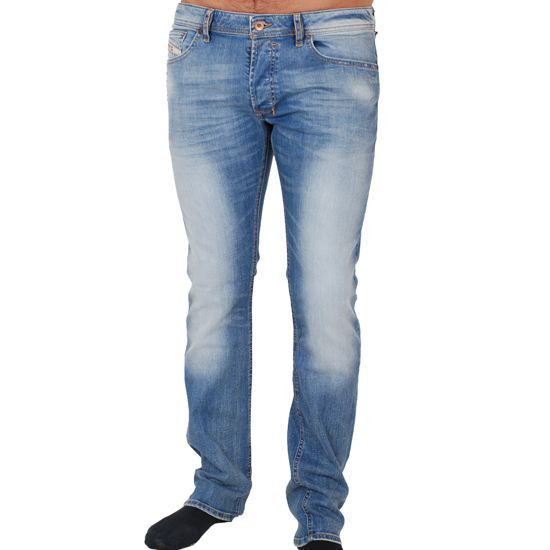 jean skinny D-luster Homme Vêtements Jeans Jeans skinny délavage moyen DIESEL pour homme en coloris Bleu 