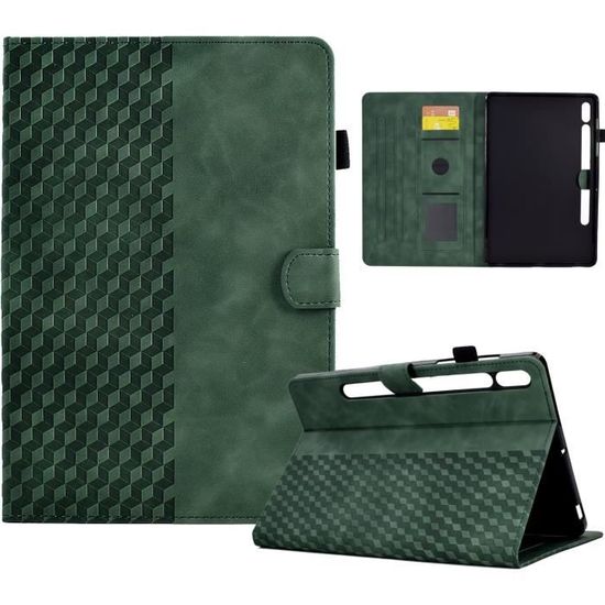 Coque étui Pour Tablette Telekom T Tablet 2 10.1 Pouces - Housse Avec Support, Veille Automatique, Protection Slim, Noir - 2