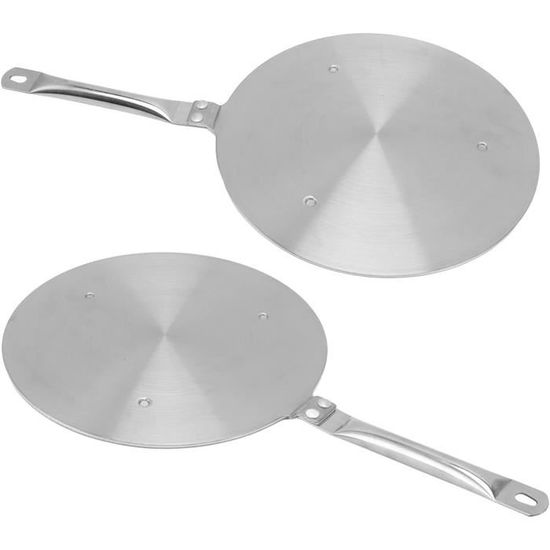 Plaque De Conduction De Chaleur En Inox 30 Cm - Pour Cuisinières à Induction, Gaz Et électriques