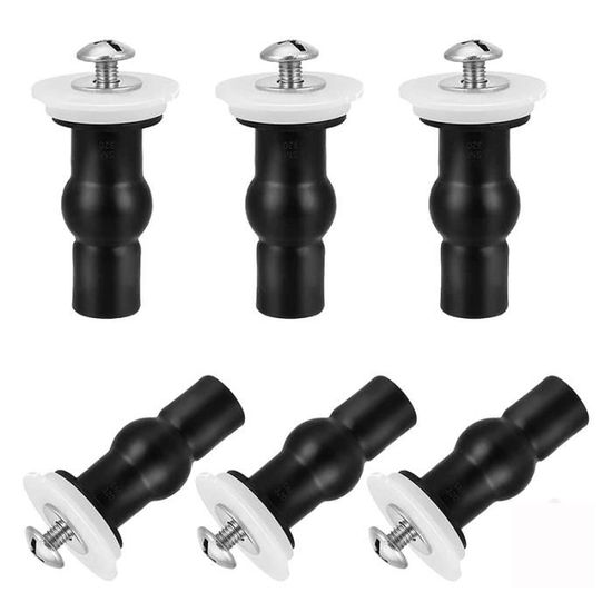 Vis Pour Siège De Toilette - Lot De 2, Acier Zinc, Universel, Fixation Abattant WC