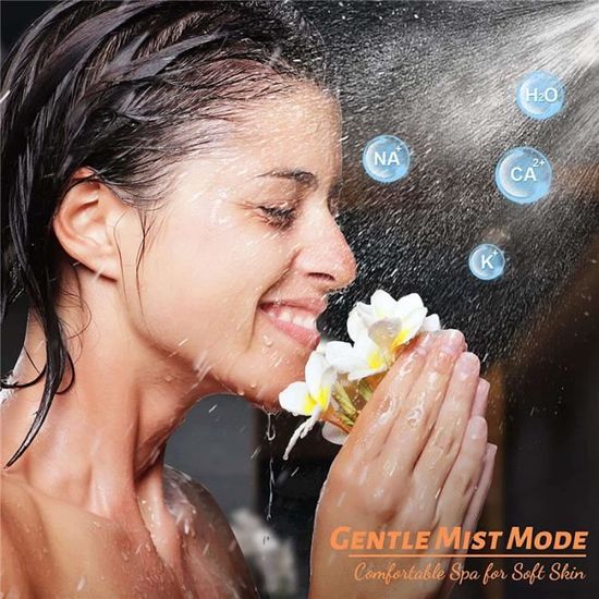 Colonne bain douche mitigeur avec deux jets: pluie et massage
