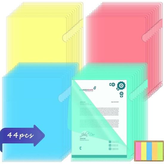 Lot 50 Pochettes En Plastique Transparent épaisses 6c B5 A3 - France