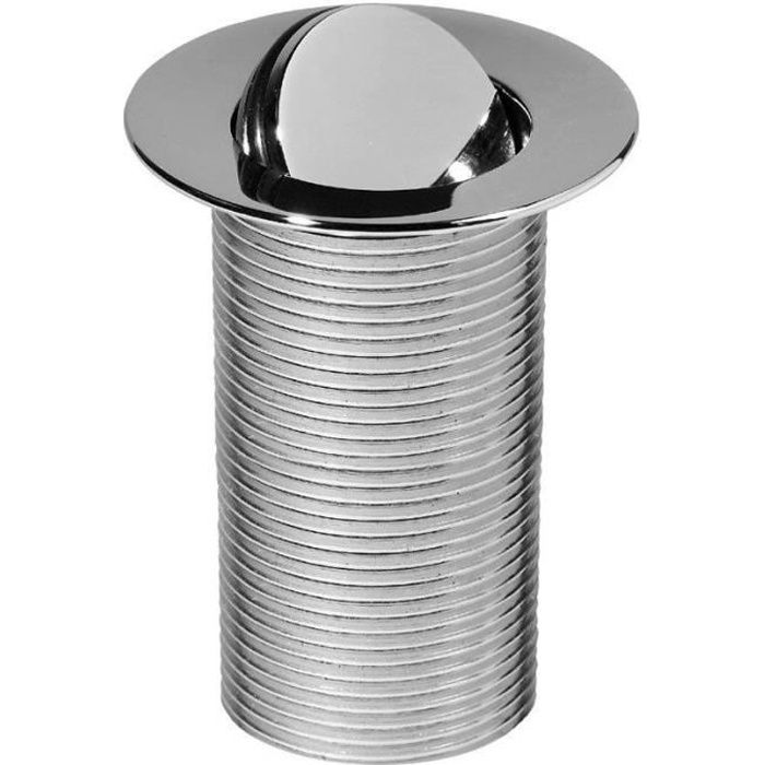 WIRQUIN Bonde lavabo clapet rotatif laiton 100mm