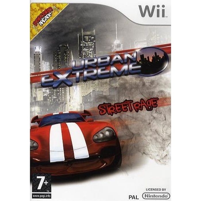 Bigben Urban Extrem Street Rage / Jeu Console Nintendo Wi