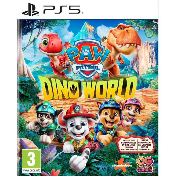 Paw Patrol la Pat'Patrouilleᴹᶜ: Mission Dino PS5 - vue 9
