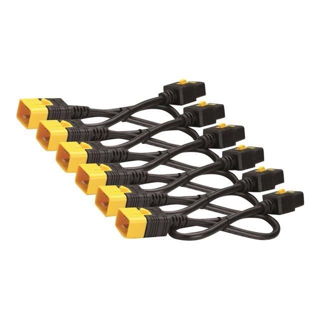 APC Câble d'alimentation - IEC 60320 C13 pour IEC 60320 C14 - 10 A - 1,22 m - Noir - Mondial