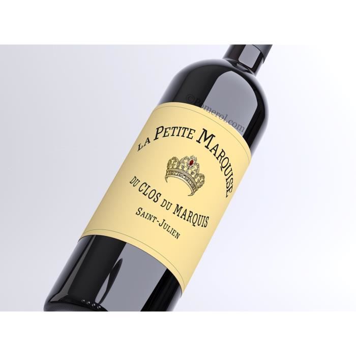 X24 La Petite Marquise de Clos du Marquis 2017 - AOC Saint-Julien - 2ème Vin - Bouteille (0,75cl)