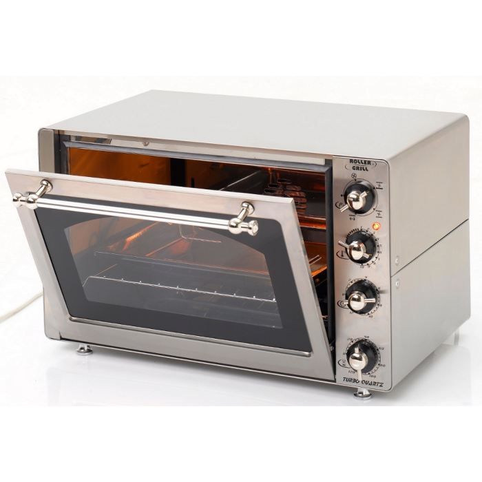 Four Turbo Quartz 34 Litres ROLLER GRILL avec programmateur