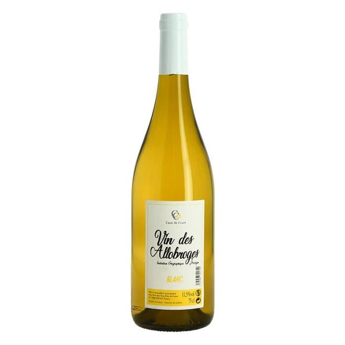 Vin des ALLOBROGES Vin Blanc de Savoie par la Cave de Cruet
