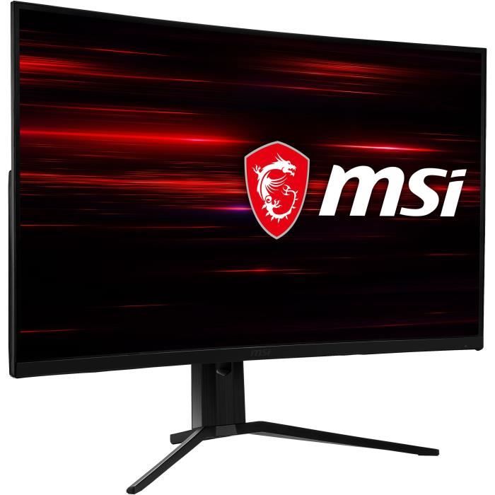 Ecran PC Gamer Incurvé - MSI Optix MAG322CR - 31,5- FHD - Dalle VA - 1ms - 180Hz - FreeSync