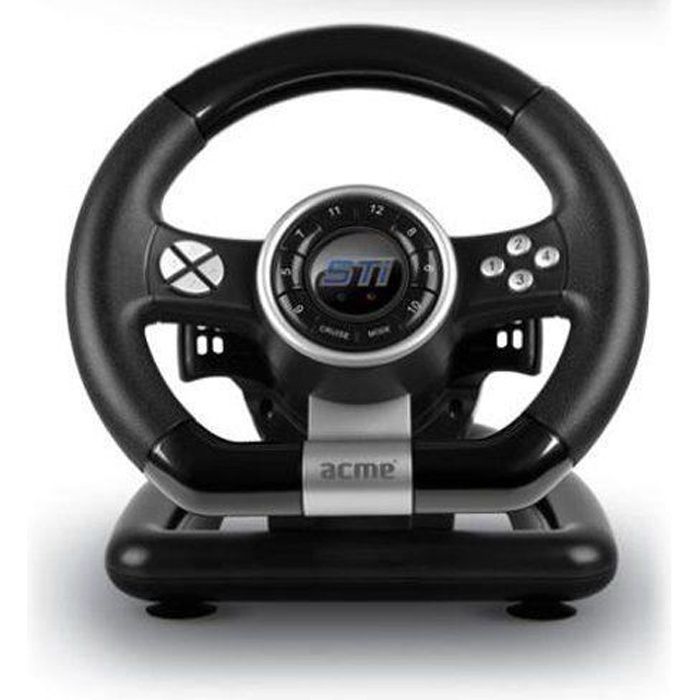 Volant de course Sti pour PC